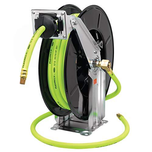 Flexzilla L8741FZ Pro Retractable Open Dual Arm Air Hose Reel 1 2 In flexzilla-l8741fz-pro-retractable-open-dual-arm-air-hose-reel-1-2-in