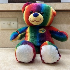 Build A Bear Workshop Rainbow Crayola Teddy