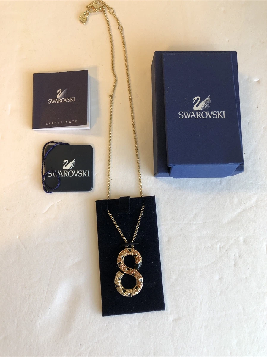Swarovski necklace snake sale