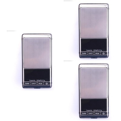  3 stücke elektronische mini digital pocket skaliert goldschmuck pocket gram