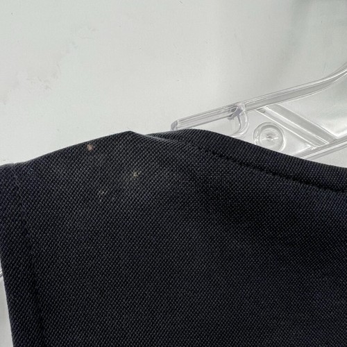 Blusa Anthropologie Eri & Ali SOFT Dobladillo Festoneado Mujer Talla XS Negra Modal - Imagen 6 de 7