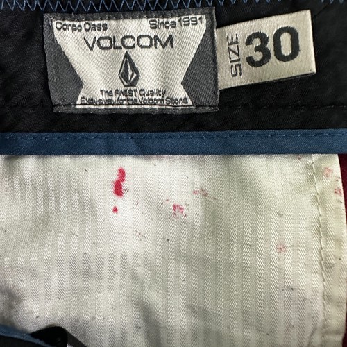 Volcom Shorts Men's 30 Red Burmuda Chino Pockets Breathable - Picture 8 of 10