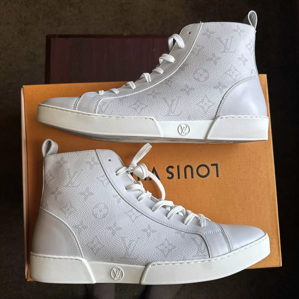 Louis Vuitton Monogram Match-Up Sneaker Grey/White US size 10