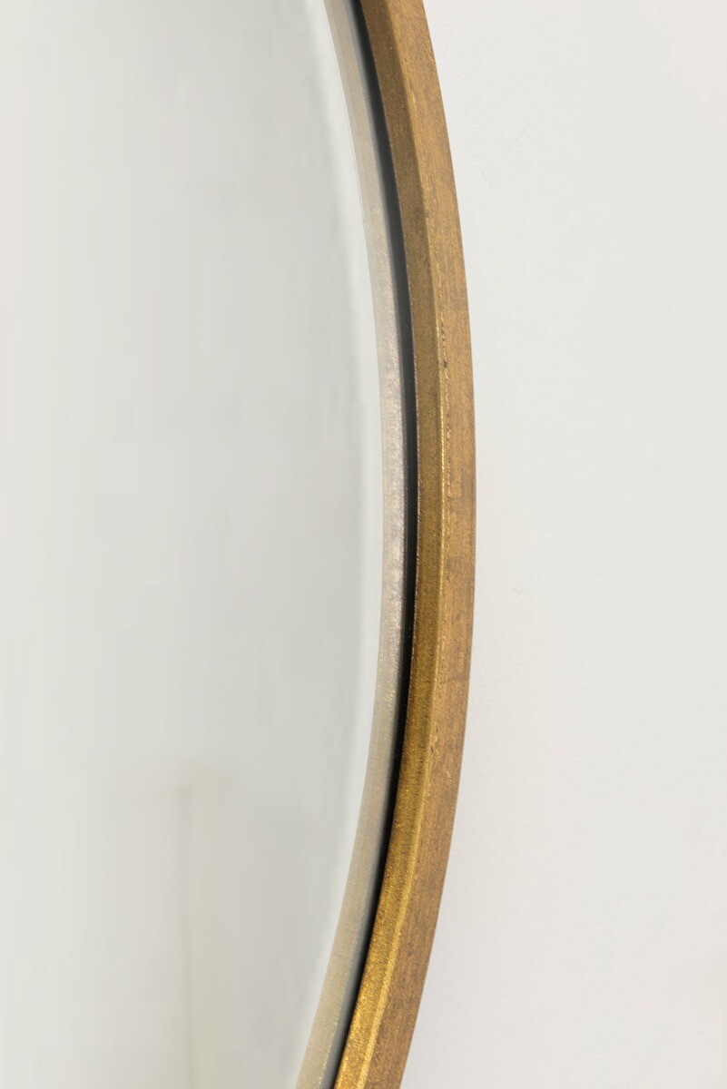 Extra Large Mirror Gold Circular Bevelled Round Wall 100cm x 100cm 5055781841293 eBay