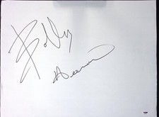Bobby Heenan Signed 18x24 Page PSA/DNA COA WWE AWA WCW Pro Wrestling Legend Auto