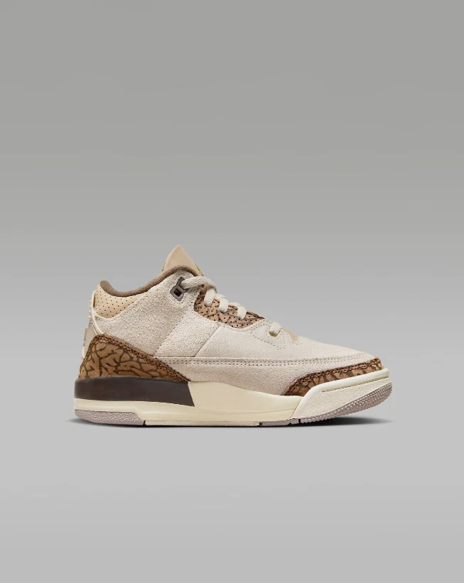 Nike Air Jordan 3 Retro PS 'Palomino' Orewood Marrón Niños Tenis ✅ NUEVAS Foto 3 de 4