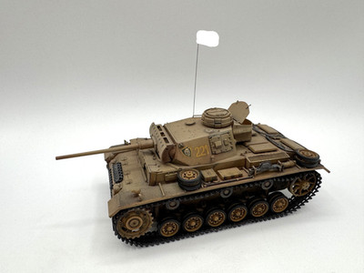 1:35 WWII ''Afrika Korps'' German Pz.Kpfw. III Ausf. N - pro built