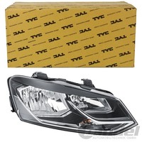 TYC Hauptscheinwerfer H7/H7 Rechts Passend FüR VW Polo V 1.0 - 2.0 GTI TDI TSI