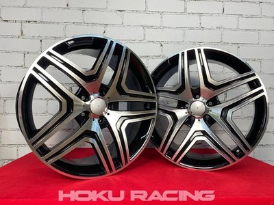 4X 21 Zoll AMG ML63 Style Felgen 5 Speichen Stern 5X112 Alufelgen für...