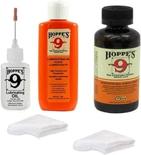 Hoppe's Oil Combo Pack - No. 9 Precision Bundled with 2-1/4 oz Refill 2oz No... 