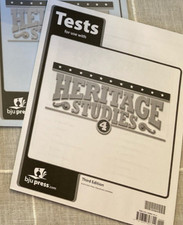 NEW BJU Press 4th grade HERITAGE STUDIES 4 ST...