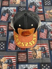 leather patch trucker hat snapback