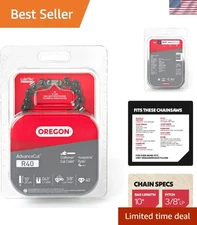 AdvanceCut 10-Inch Chainsaw Chain – Precision 40 Drive Link Replacement Blade