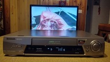 PANASONIC NV-FJ-615 SUPER VHS S-VHS STEREO REVISIONATO CON TELECOMANDO 