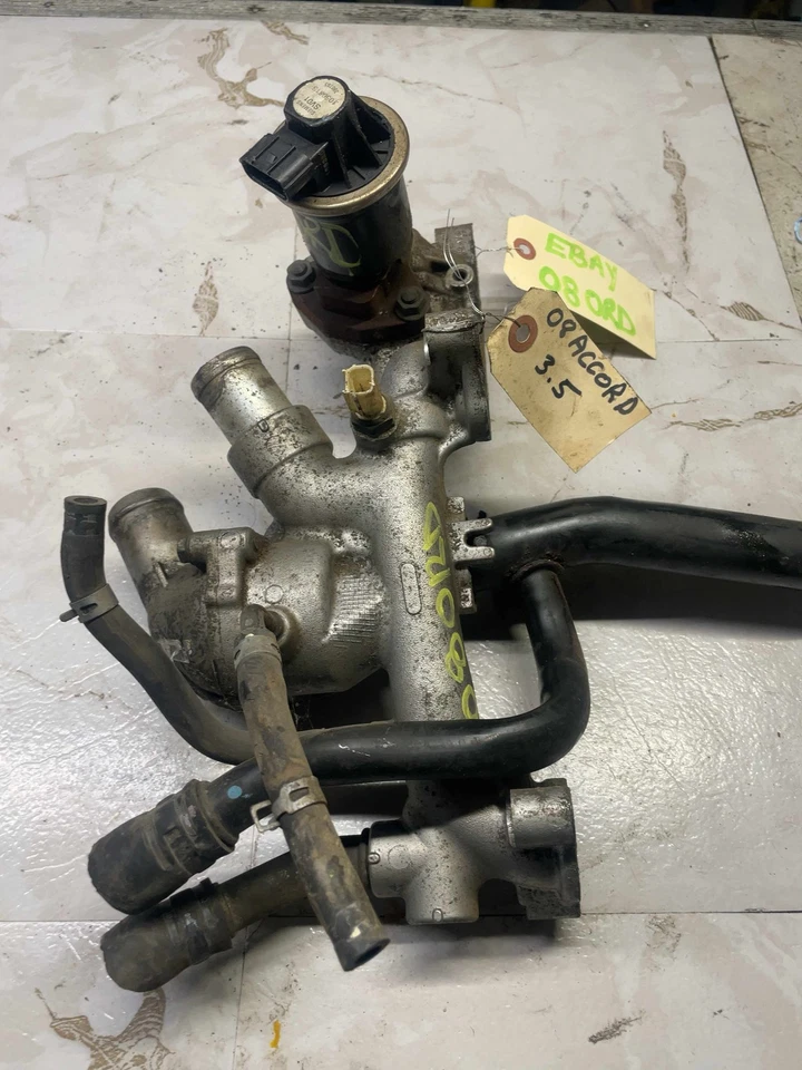 2008 Honda Accord v6 3,5 л термостат корпус и водопроводные трубы оригинальный - Изображение 4 из 4