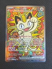 2026 Pokemon Perfect Order Meowth ex 121/088 BEAUTIFUL CARD!!!!