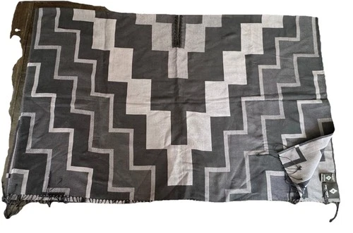 MARCELO BURLON⚡️county Of Milan 2015 Runway 100% Cotton Geometric Pampa  poncho image 2