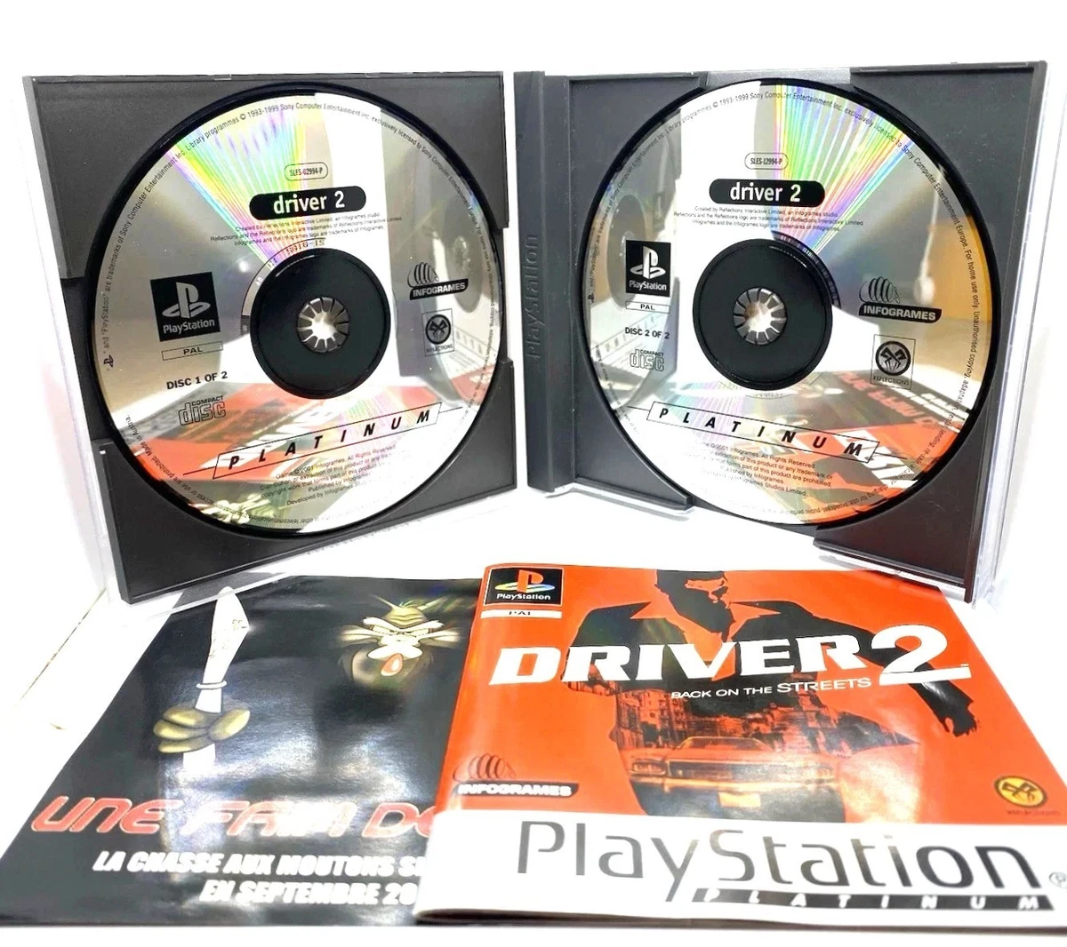 DRIVER 1 ET Driver 2 - Sony PlayStation 1 PS1 Version française EUR 6,50 - FR DRIVER 1 ET Driver 2 - Sony PlayStation 1 PS1 Version française EUR 6,50 - FR