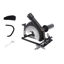 Angle Grinder Stand with Precision Angle Calibration and Dust Cover Assembly