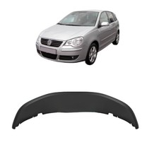 Spoiler vorne für VW Polo 4 IV 9N3 2005-2009 Stoßstange unten schwarz