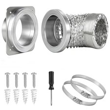 Magnetic Dryer Vent Connector Kit Airtight Seal Magnetic Dryer Vent Coupling ...