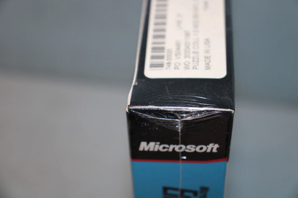 RARE Microsoft Entertainment Pack THE PUZZLE COLLECTION "NEW FACTORY SEALED BOX - Image 3 of 3