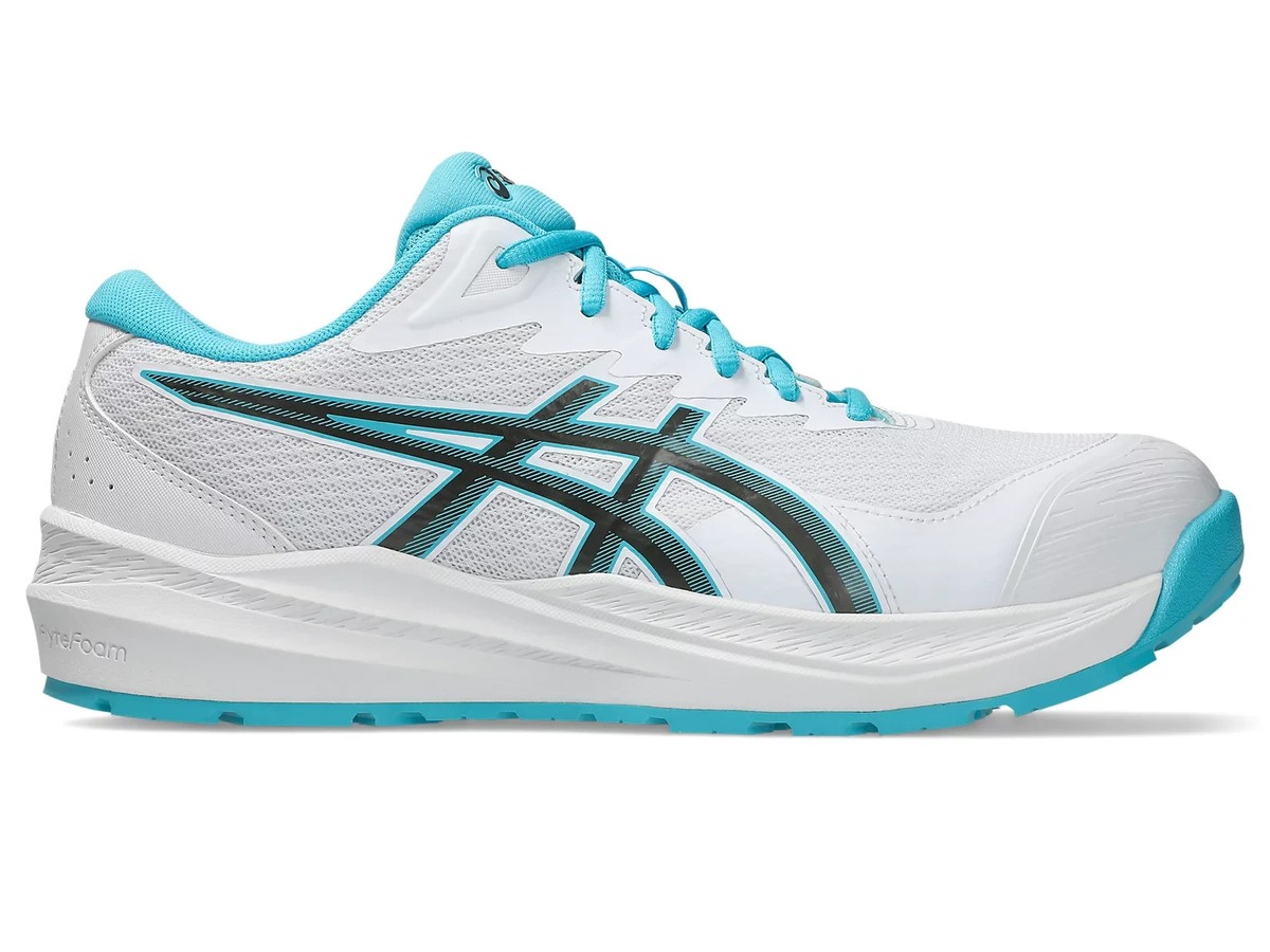 ASICS WINJOB CP220 HS 1273A112 101 White Gunmetal 3E Safety Shoes
