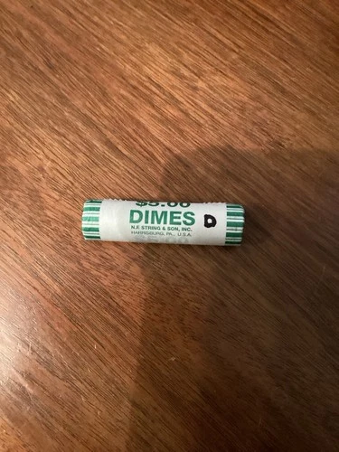 2026 D SemiQ Uncirculated Dime $5 Roll 50 Coins - IN HAND