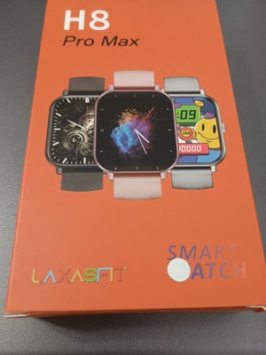 H8 Pro Max Smartwatch - Bluetooth connects to Phone - WHITE or BLACK