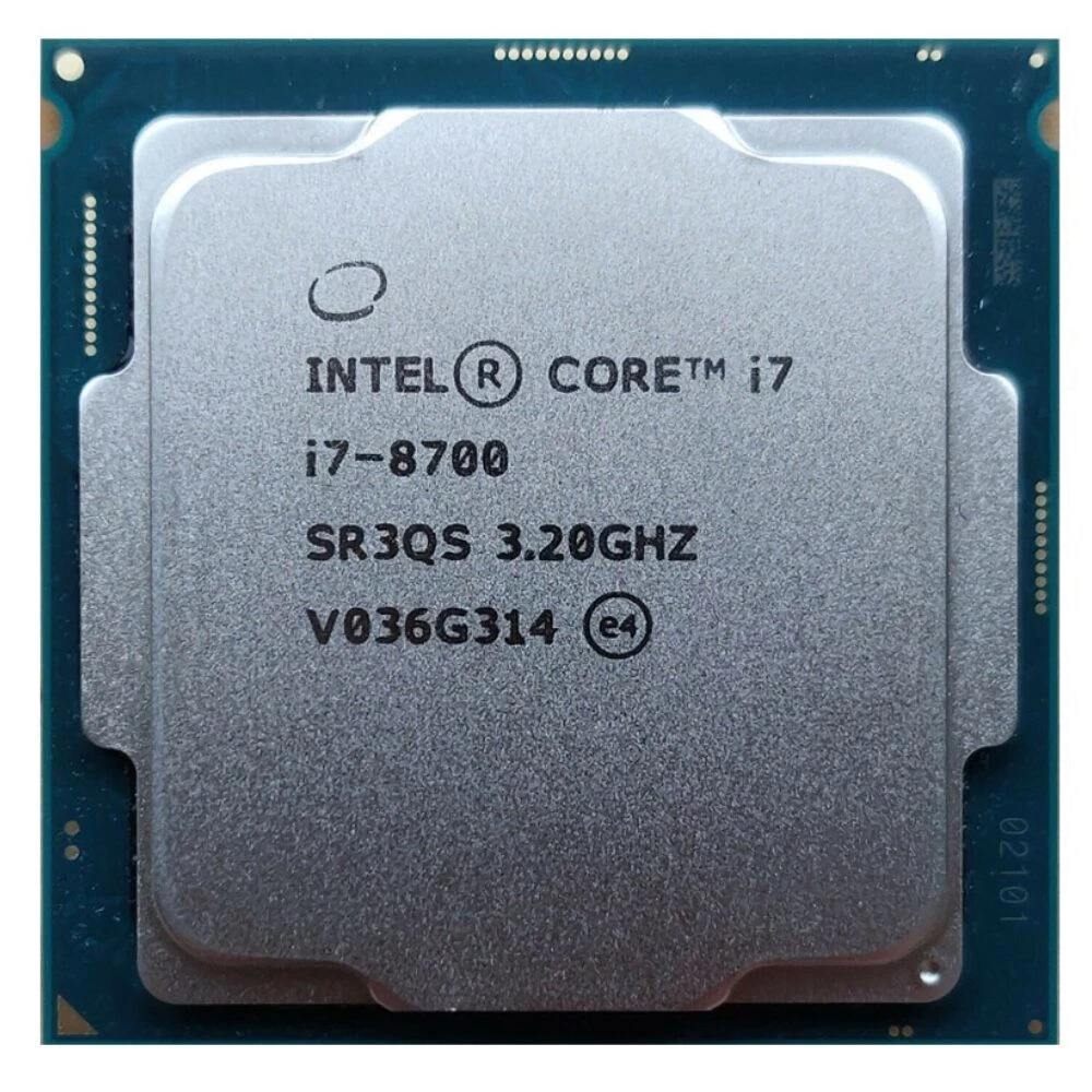 Intel Core i7-8700 Processor Model Computer Processors (CPUs) for