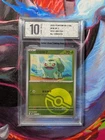 Bulbasaur #001/151 Pokemon Pokeball Holo CHINESE Graded GEM MINT 10