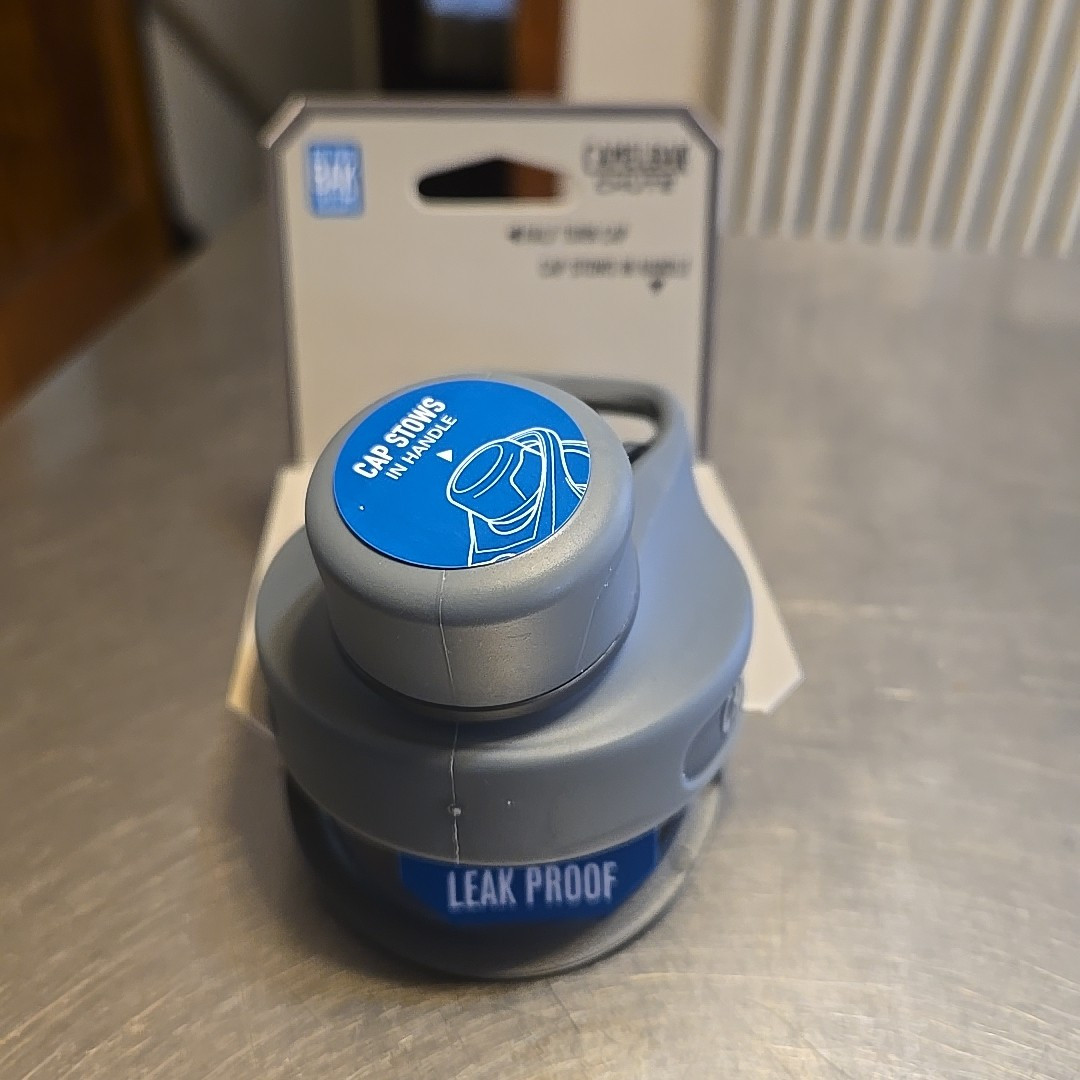 Camelbak Chute Mag Replacement Cap Lid Gray NEW 63 MM Cap