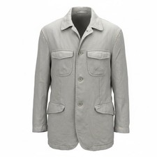 Aspesi Field Jacket Men s Medium Beige 100% L...