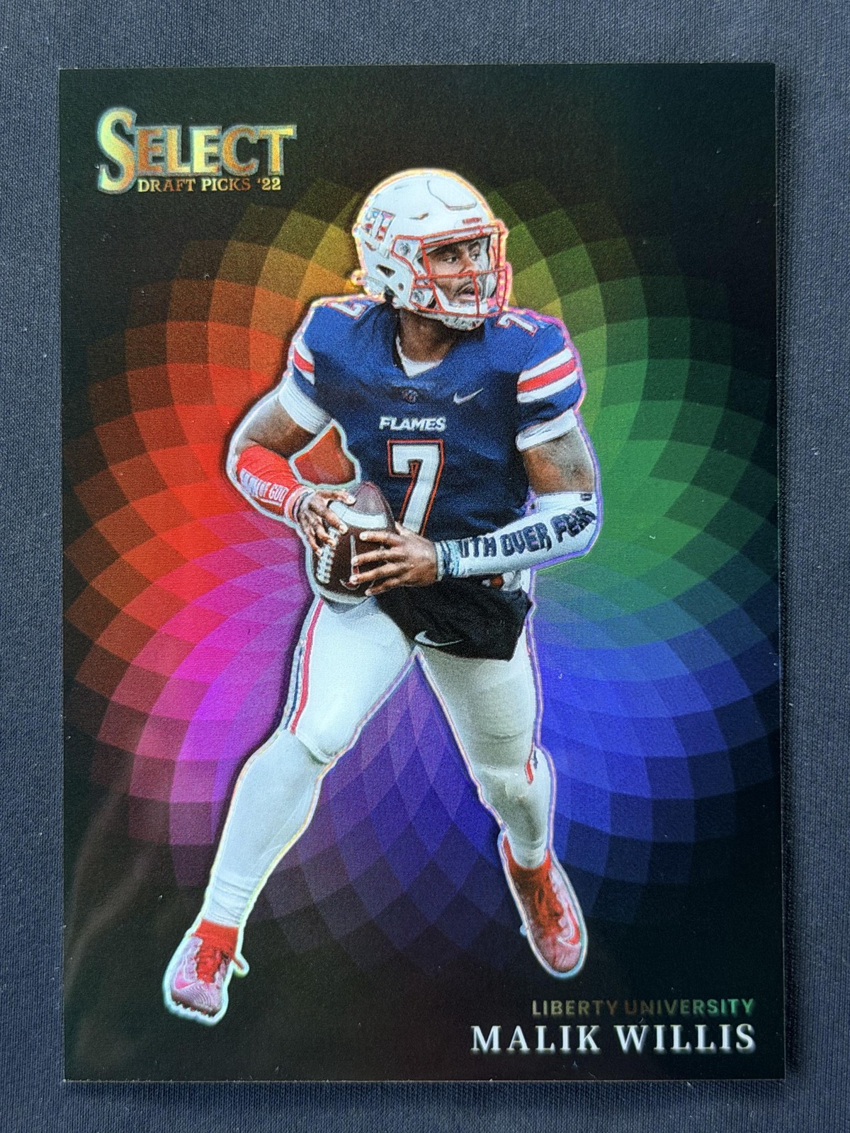 Malik Willis - 2022 Panini Select Draft Picks Color Wheel #CW-MW