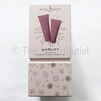 NEAL & WOLF Neal & and Wolf Amplify Shampoo 250ml & Conditioner 200ml Duo Gift Set Christmas
