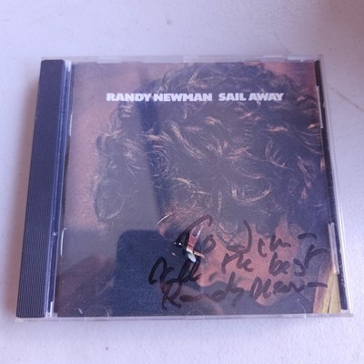 SIGNED AUTOGRAPH Sail Away - Newman, Randy - Audio CD