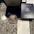 2003-W American Silver Eagle PROOF 1 Oz Silver - Coin & Box & COA 030610