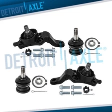 Front Upper Lower Ball Joint Suspension Kit for 2004-2006 Toyota Sequoia Tundra