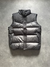 Vintage Nike Daunenweste Pufferweste, Schwarz, Größe L, Y2K, Top Zustand Wie Neu