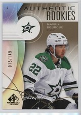 2024 Upper Deck SP Game Used Authentic Rookies Gold 15/149 Mavrik Bourque 1pa2