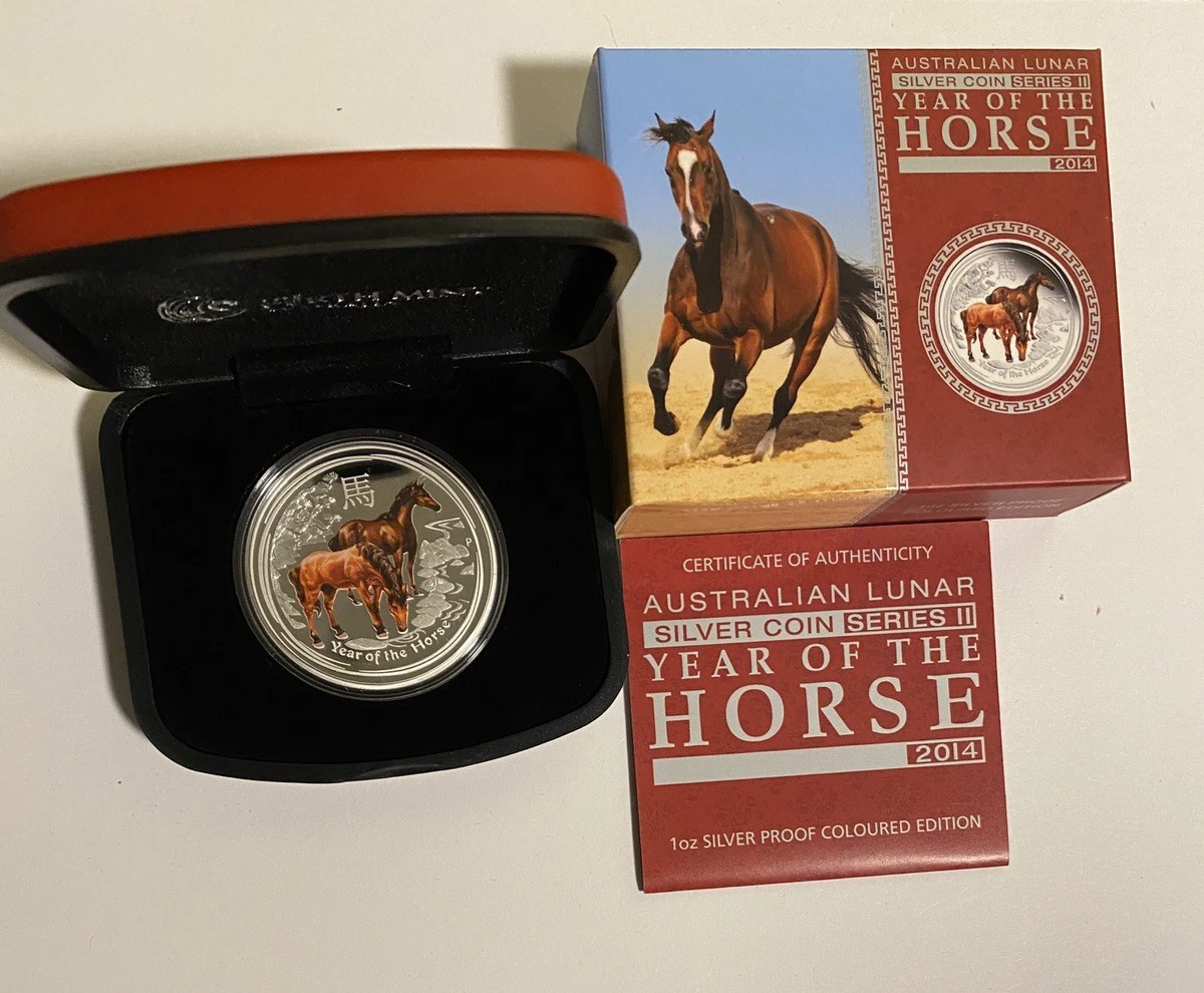 25+ 2014 Australian Lunar Silver Bullion Coins for sale | Updated