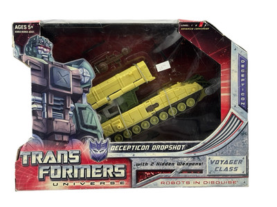 Transformers Universe Voyager Class Decepticon DROPSHOT 2008 Figure NIB