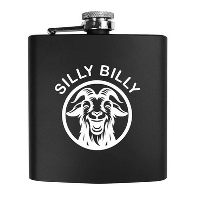 6 Unzen (170 ml) 'Silly Billy Goat' Taschen-Hüftflasche (HP00043037)