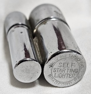 Very Nice Antique Self Starting Lighter New Method Co Bradford PA