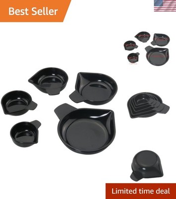 Durable 5pcs Weighing Powder Pans - Large Digital Display for Accurate Weighing