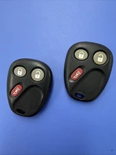 OEM PAIR CHEVROLET GMC Keyless Remote Fob Transmitter MYT3X6898B 1 & 2 - TESTED