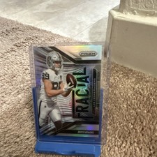 Panini Prizm Fractal Brock Bowers #6 Raiders NFL Football 2025 Insert