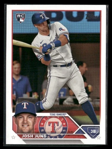 2023 Topps #529 Josh Jung Texas Rangers Rookie