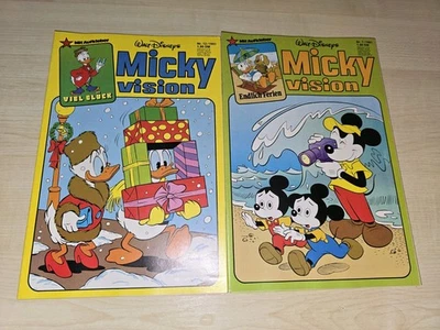 Micky Vision Hefte 1.Auflage 1981 Kpl Jhg,sehr guter Zustand alle mit Aufkleber - Bild 1 von 4