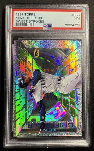 1997 Topps Sweet Strokes Ken Griffey Jr #SS6  PSA 7